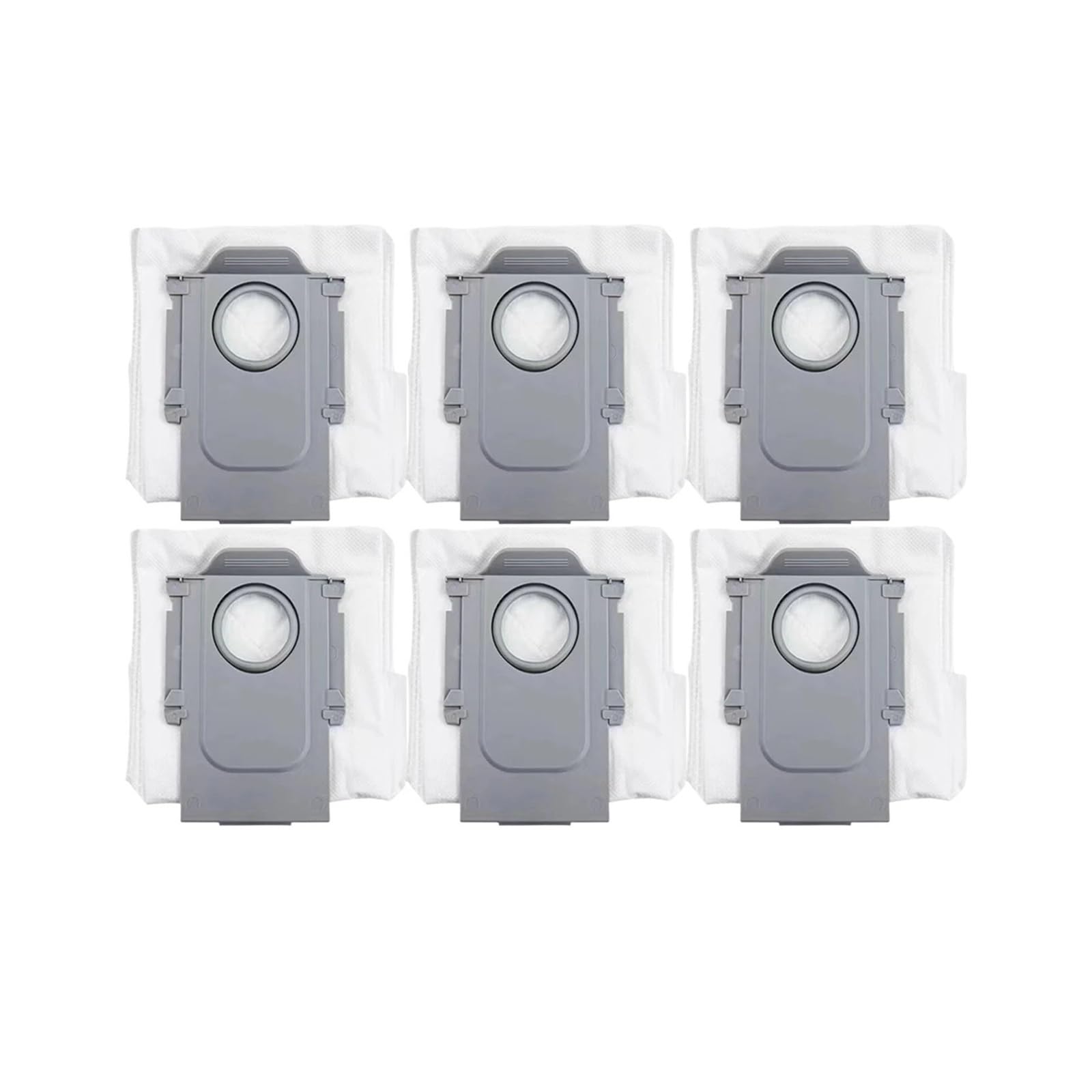 Kvcccss 2Pcs Vacuum Dust Bags，Compatible For Roborock， S8 Maxv Ultra/Q Revo/Q Revo Maxv/Q Revo S/Q Revo Pro(2Pcs)