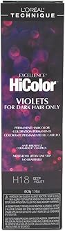 Paris Excellence Hicolor Permanent Hair Color, Deep Violet