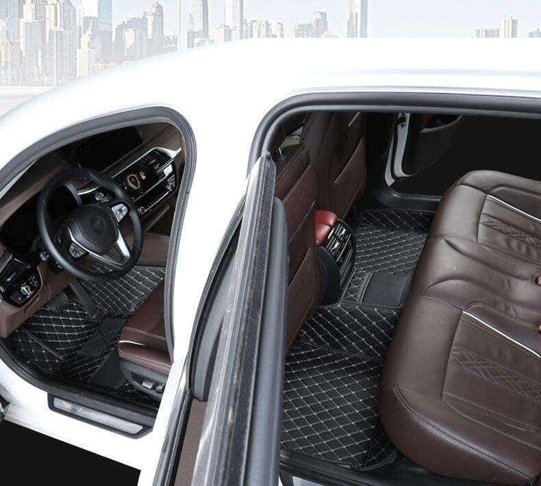 Miniatura 4 de MAEVEN Alfombrillas de cuero personalizadas para automóvil, compatibles con sedanes, autos deportivos, SUV, camiones, protección de cobertura