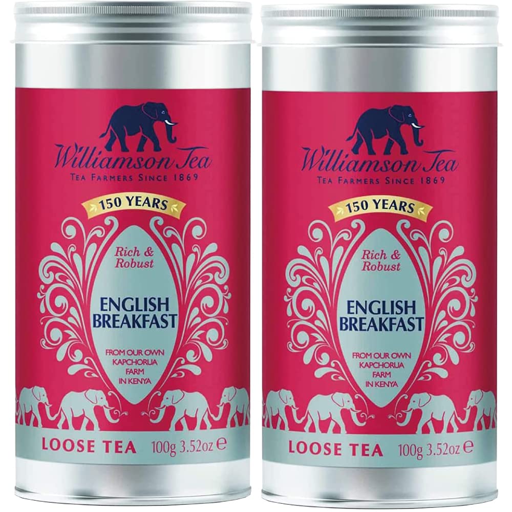 Amazon.co.jp: Williamson Tea Williamson Tea English Breakfast Tin