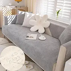 Capas de sofá impermeáveis para animais de estimação, capa de sofá dupla à prova d'água para sofá, protetor de sofá impermeável para cães e gatos, capa de sofá antiderrapante, capas de almofada