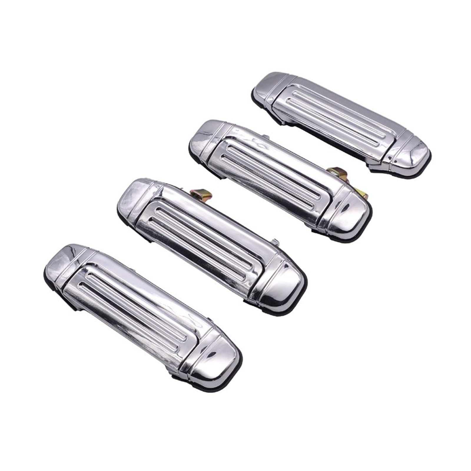 Drezzo Car Exterior Door Handle Chrome Outer Exterior Door Handle for Mitsubishi for Montero for Pajero(4PCS)