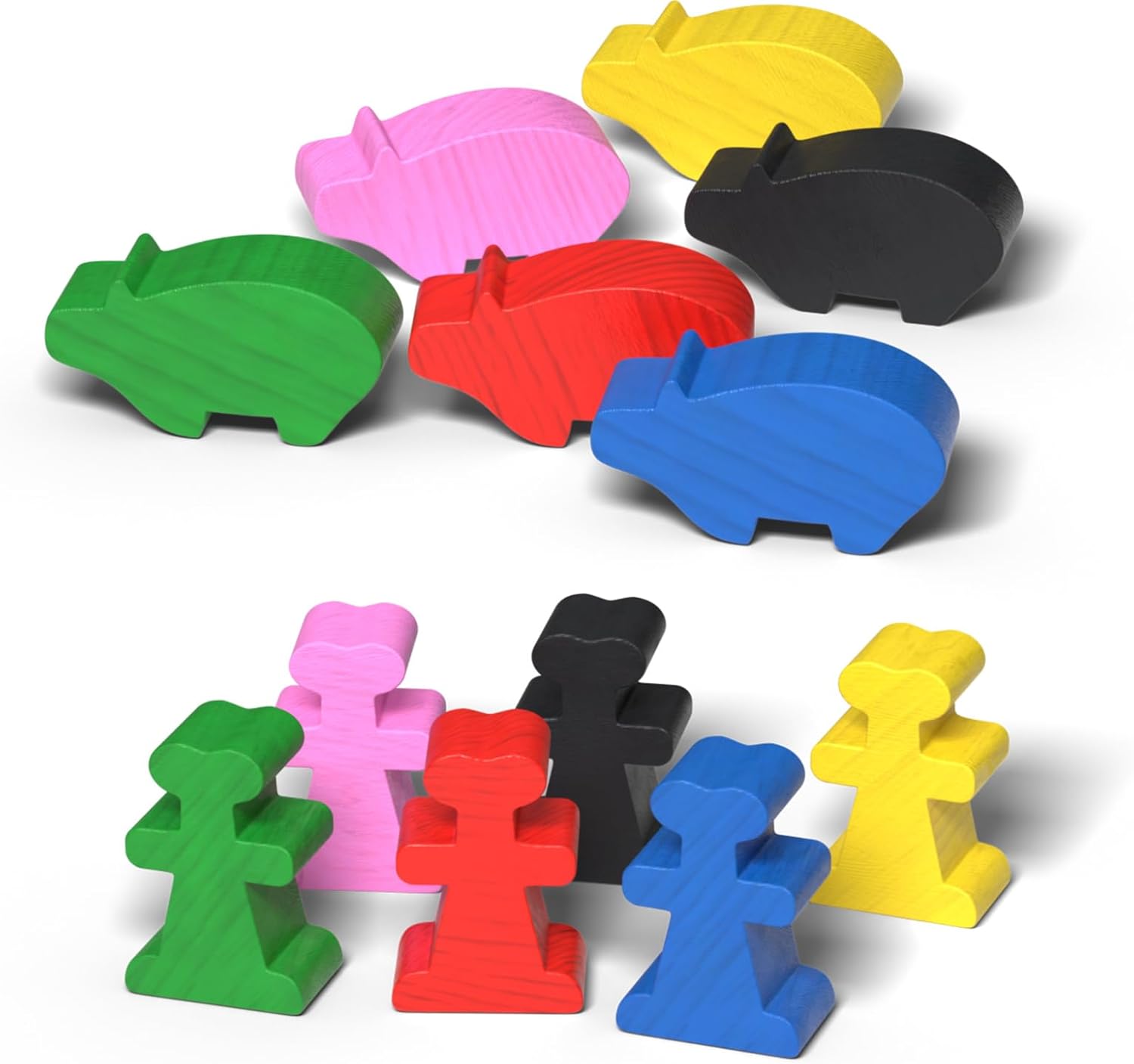 Hans Im Gluck Carcassonne Traders & Builders Board Game Expansion - Add Goods, Pigs & Builders to Enhance Strategy, Family Fun for Kids & Adults, Ages 8+, 2-5 Players, 45 Minute Playtime