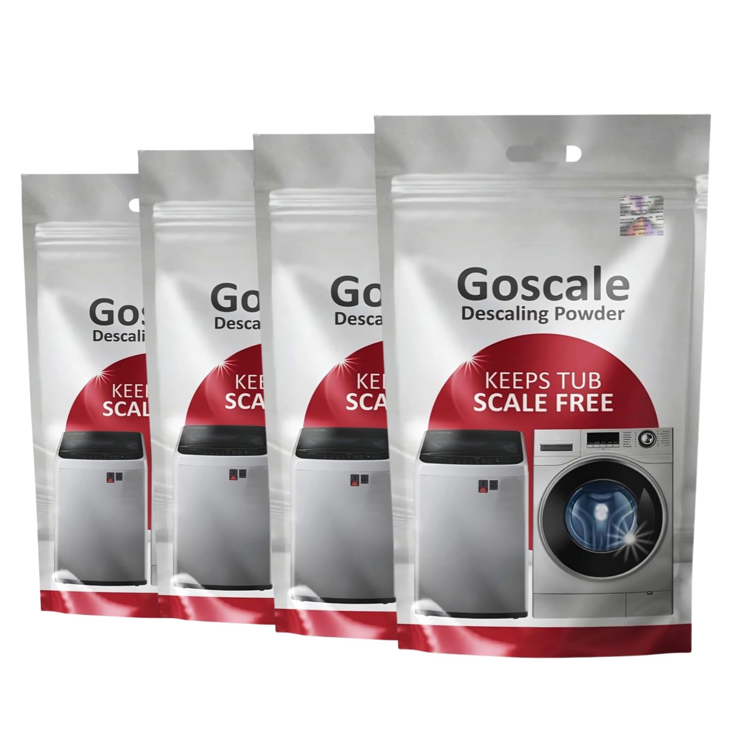 LG Washing Machine Cleaner Descale Powder Descaling Appliance Quick Drum Descale Deep Cleaning for Semi and Fully Automatic Front and Top Load Tub Clean Pouches 100g (Packet Of 4)-image-26