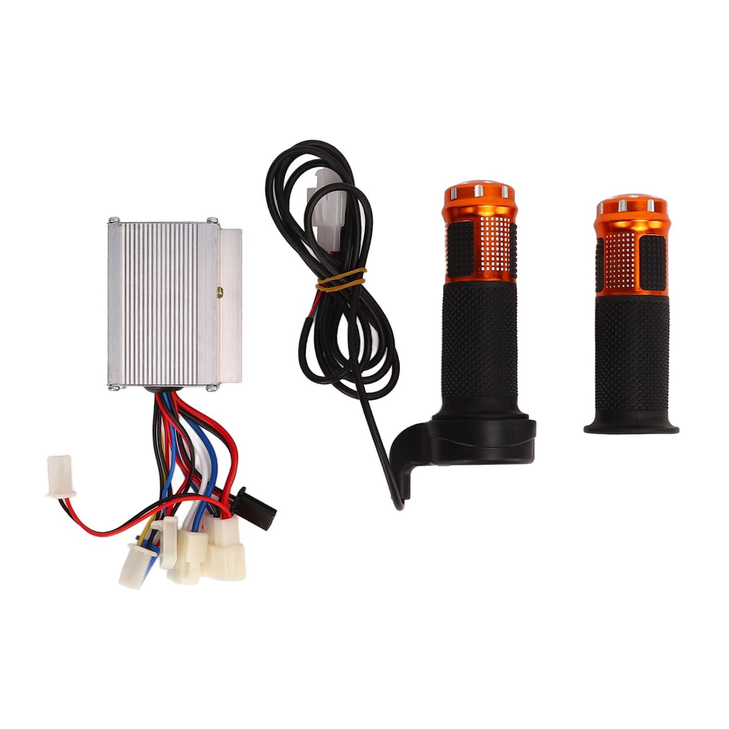 12V 250W Sterownik przepustnicy Zestaw uchwytu Aluminium Aluminium Szyfrowanie Wygodne gumowe uchwyt uniwersalne zastosowanie do motocykli elektrycznych Motorcykle motocyklowe