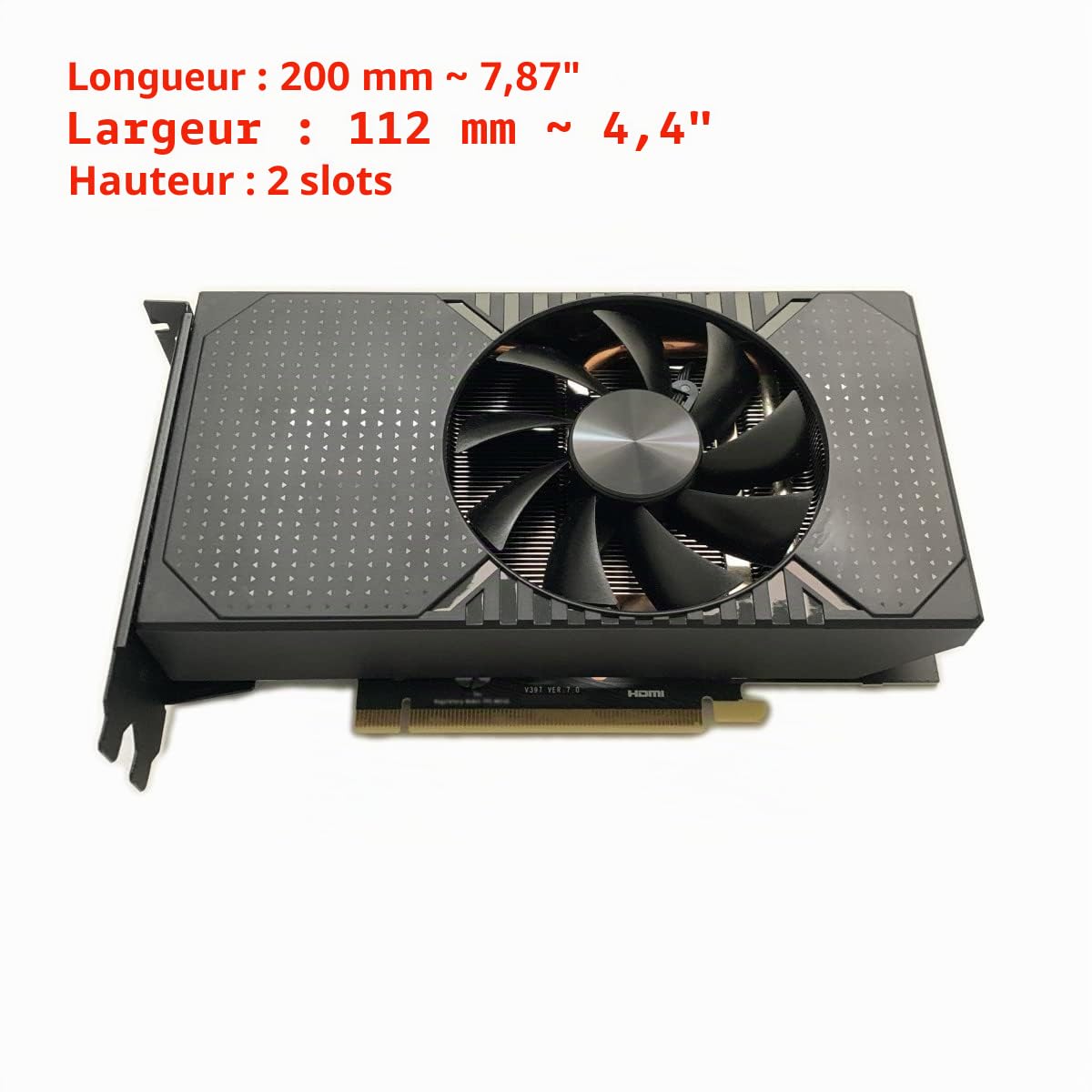 HP Carte graphique vidéo de jeu Nvidia RTX 3060 Ampere GPU 12 Go GDDR6 Non-LHR FHR Taux de hachage complet