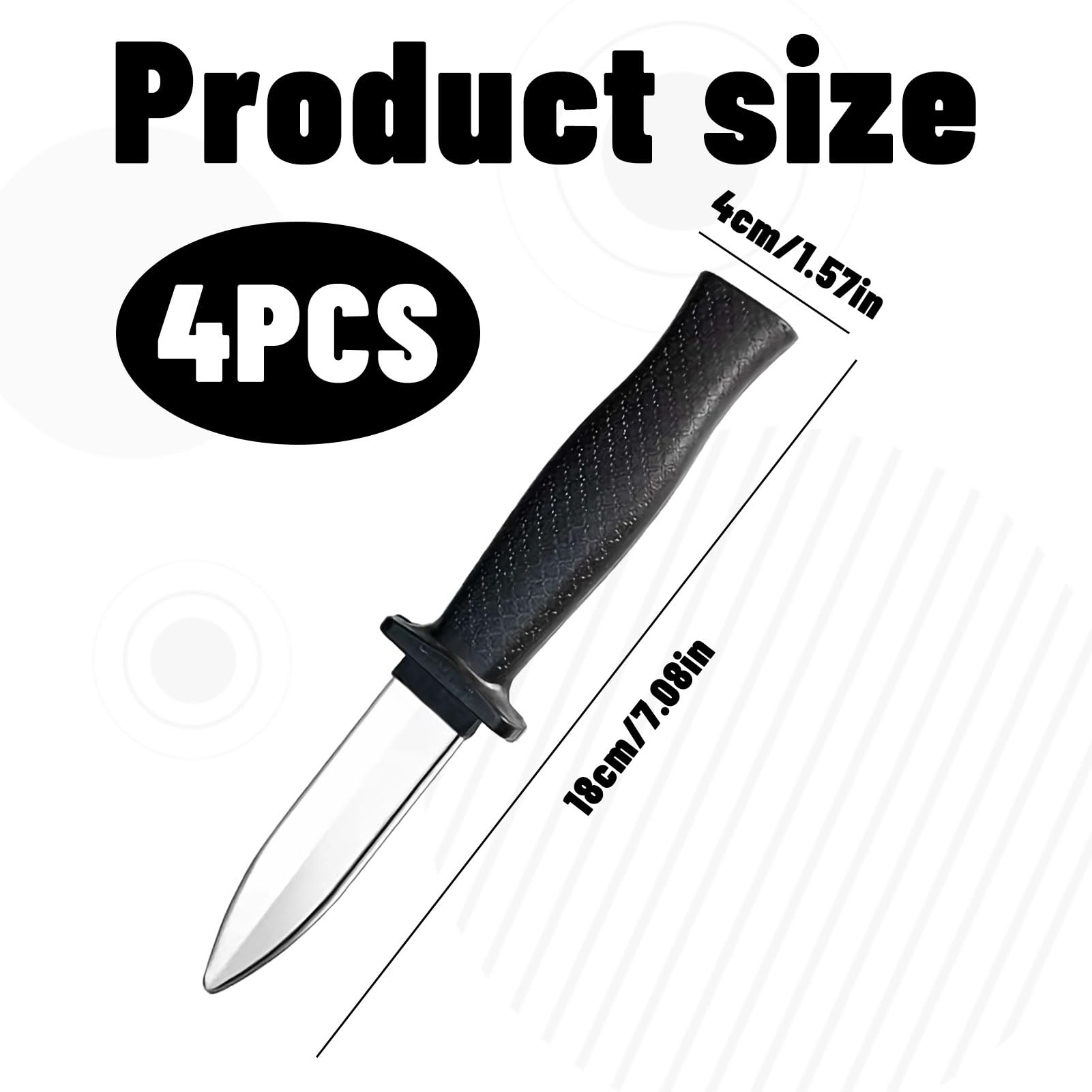 Jouet Magie NITAIUN - 4 Couteaux Rétractables Halloween | Faux Poignards Pour Farces Et Magie Couteau Halloween Scream