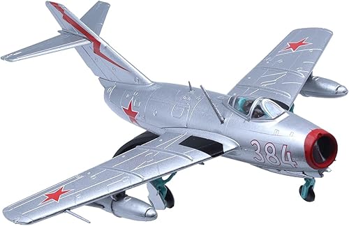 Miniatura 3 de Avión de combate MiG-15 Avión de Metal Modelo 172 Avión Militar Modelos Avión Diecast