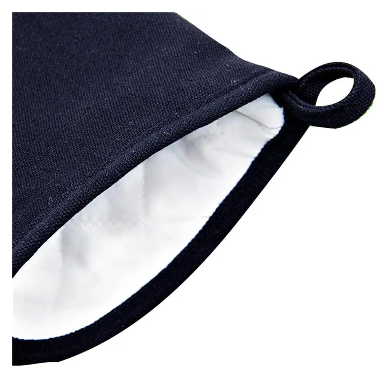 Genérico 2 Guantes de Horno Silicona Resistentes al Calor 19.5 x 7.4 pulg