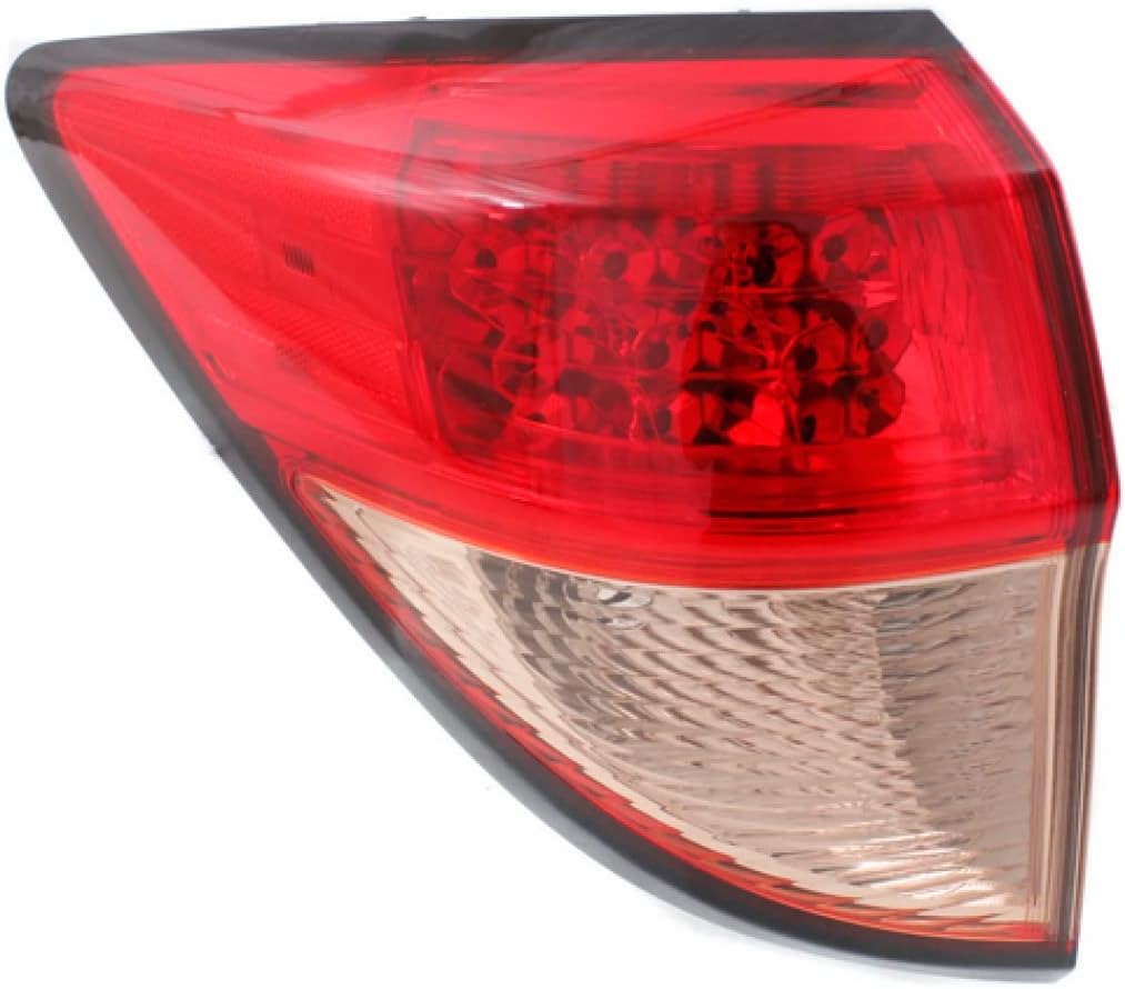 CarLights360: For Honda HR-V Tail Light Assembly 2016 2017 2018 Passenger Side LED w/Bulbs DOT Certified For HO2805109 | 33502-T7S-A01
