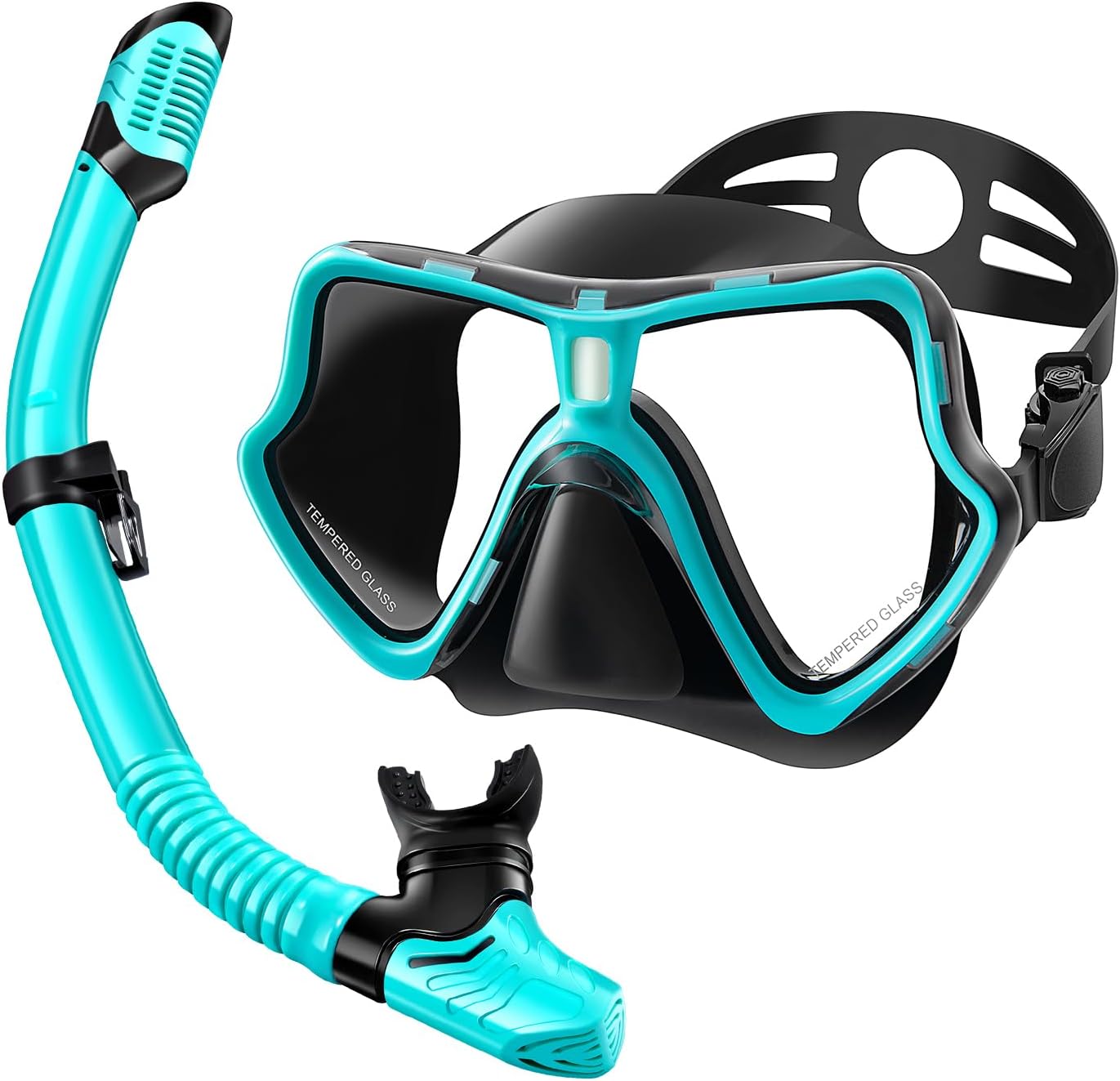 CoolystiaDrX Snorkeling Gear for Adults Dry Snorkel Set