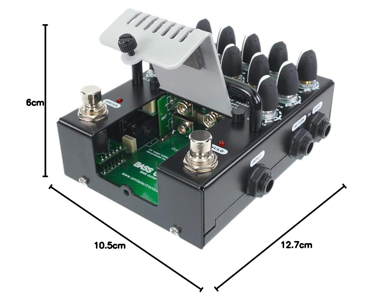 AMT Bass Crunch BC-1 - Preamplificador para bajo JFET (2 canales)