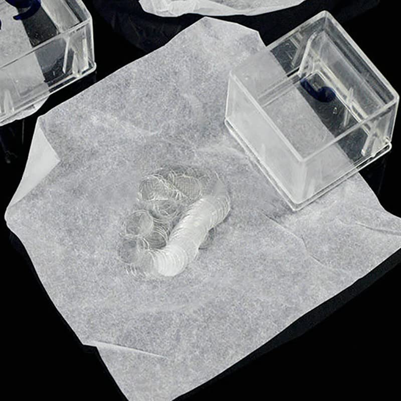 3–50 mm Glas-Mikroskop-Deckglasfolien, 100 Stück, runde, leere Folien, Deckgläser(50mm)