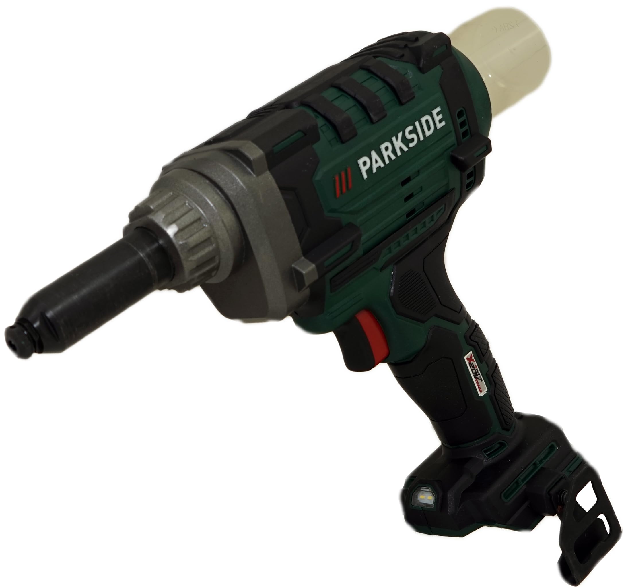 Oferta para PABNSG 20-Li Remachadora Original – compatible con PARKSIDE X20V + Abridor HEADNMORE