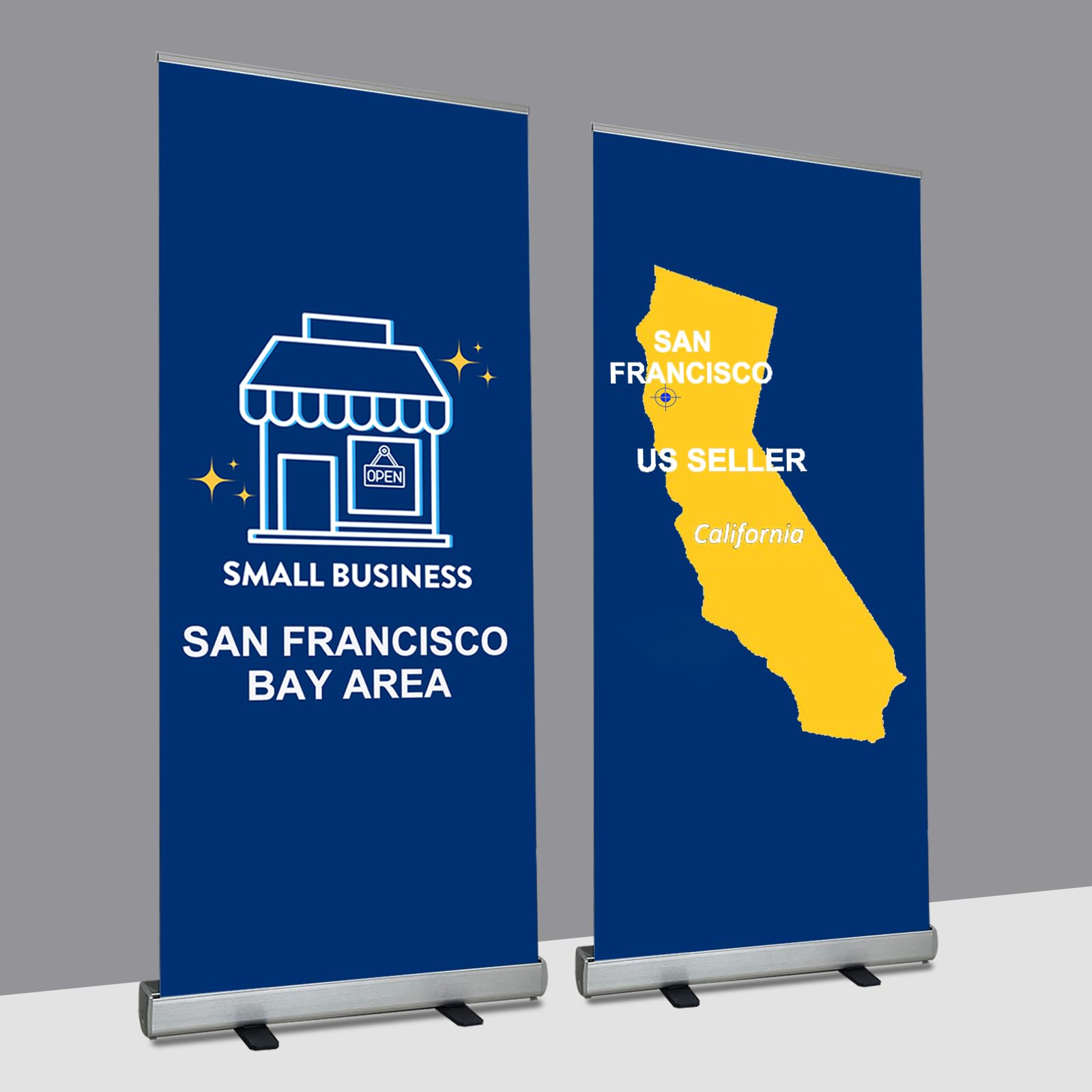 Amazon.com: JUST 4 SIGNS Heavy Duty Retractable Banner Stand