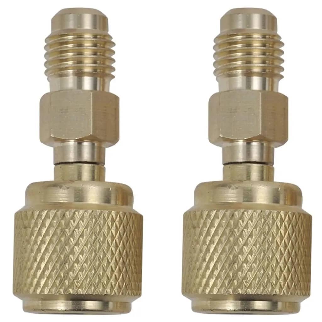 Mangloder Vakuumpumpe 100 L/min mit 4 Wege Verteiler Manometer für Klimaanlage Zubehör Ersatzteil, 220 V 50 Hz, Aluminiumgehäuse, 4 Füllschläuche, Transportkoffer für Reparatur und Kühlen