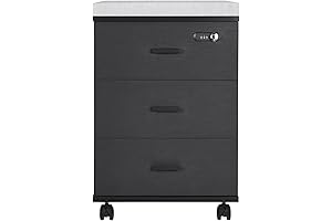 Soohow 3 Drawers Vertical Filing Cabinet