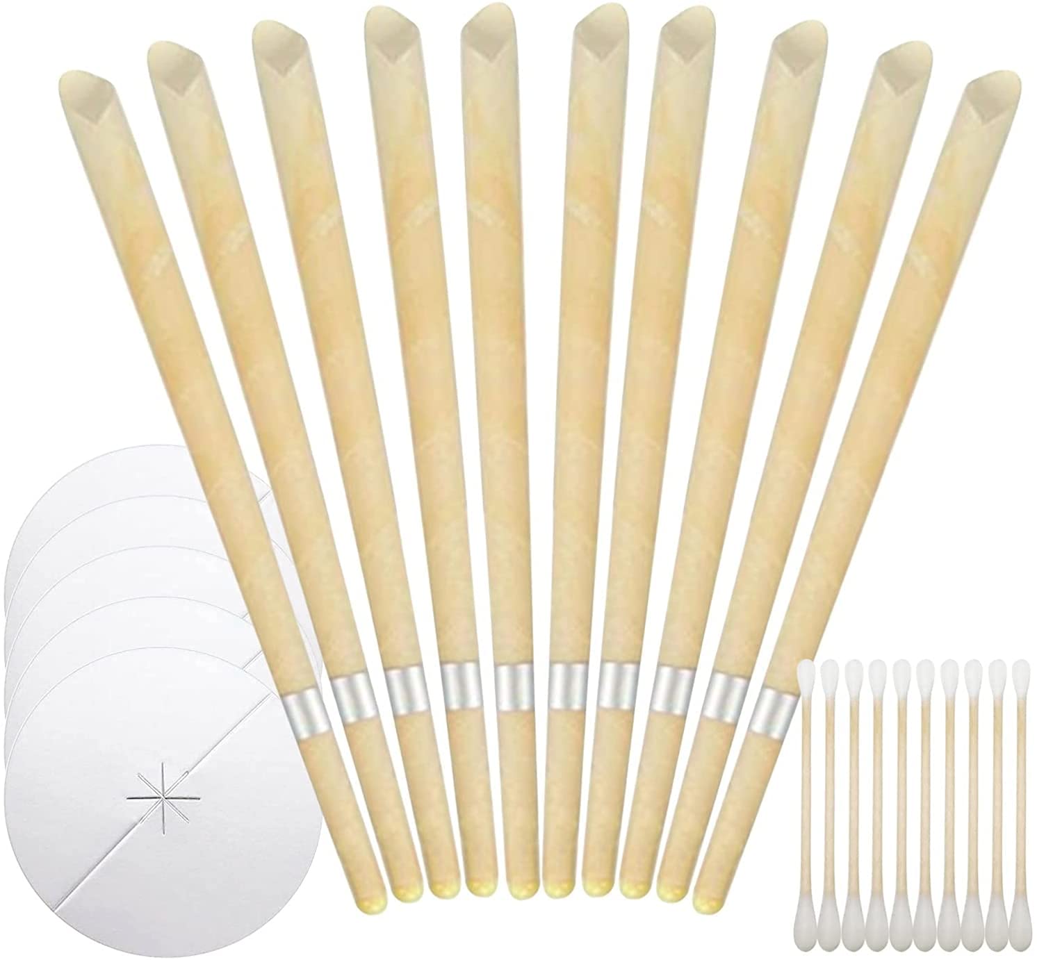 Buy Ear Candles Ear Wax Removal Set of 10/20/30PCs Ear Wax Candles for