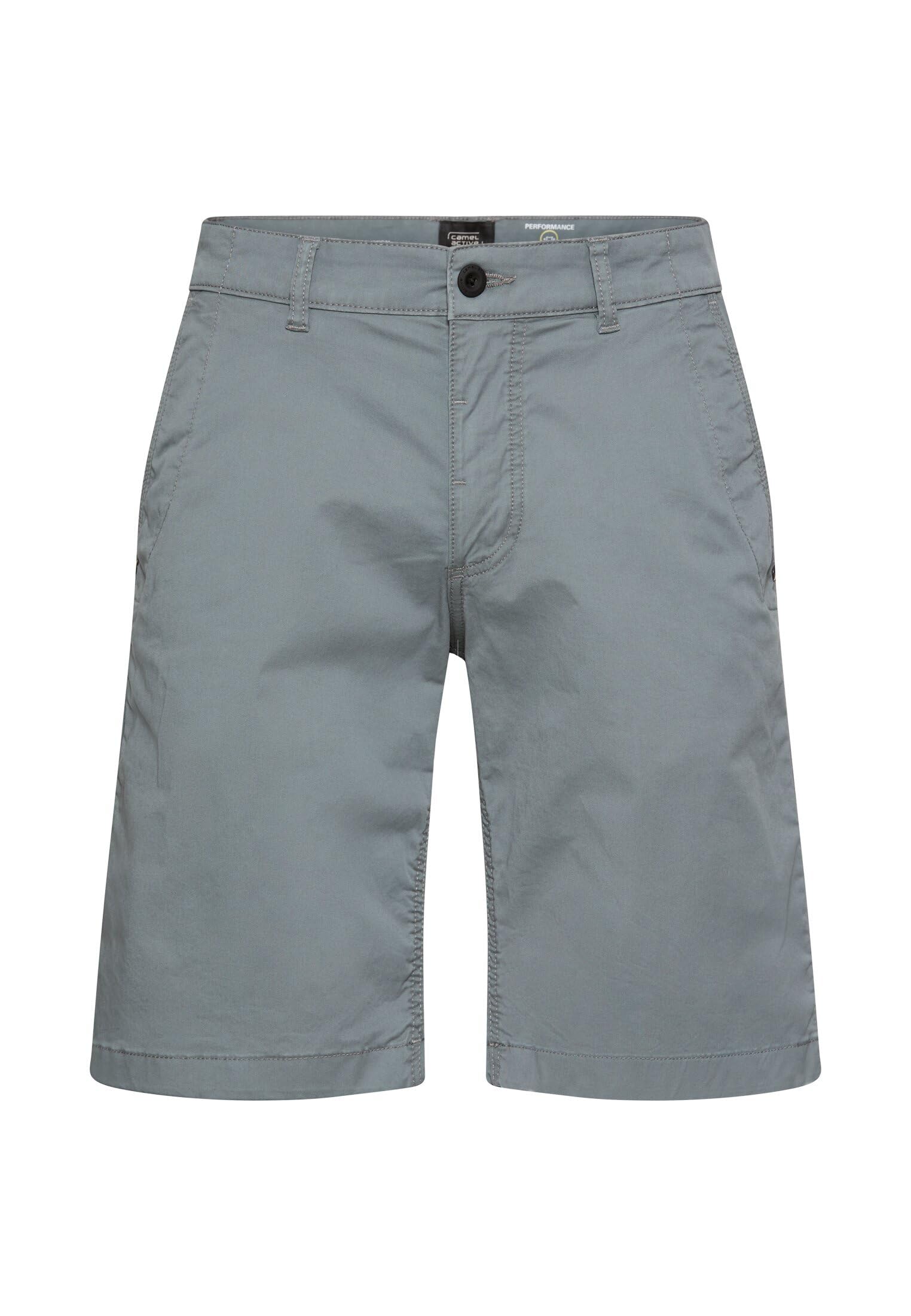 camel active Herren Bermuda Shorts | Bermuda Shorts aus Baumwolle mit Reißverschluss und praktischen Staumöglichkeiten für Freizeit und Alltag