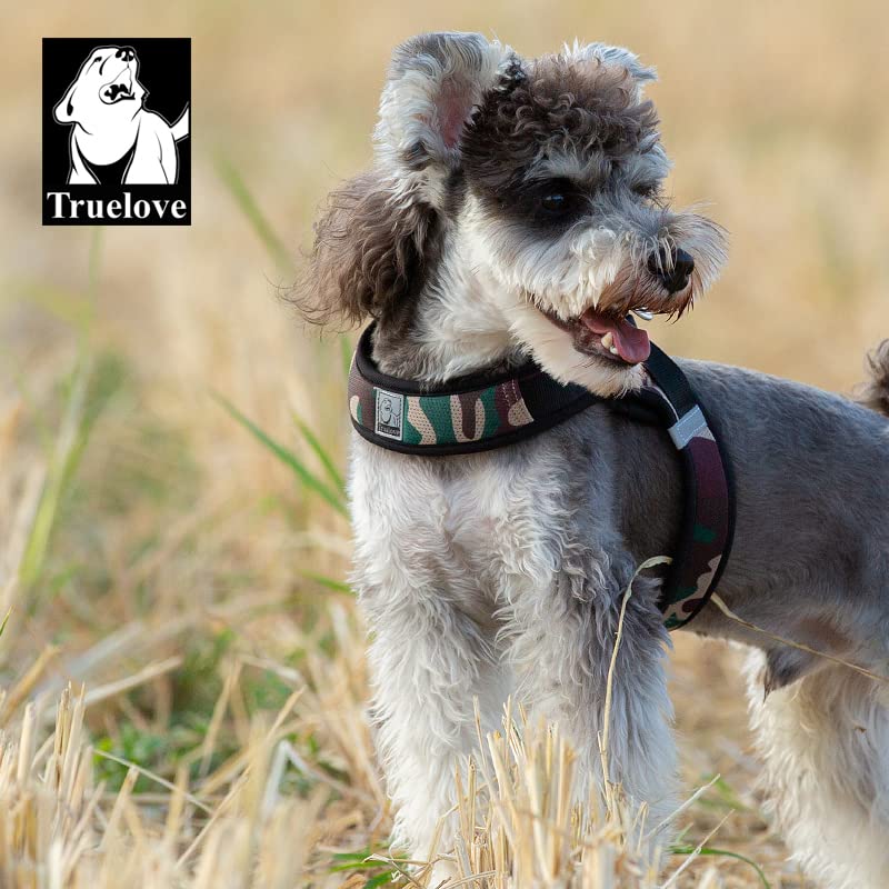 WINHYEPET Truelove Dog Harness Soft Mesh Reflective Breathable Step-In Dog Harness,Easy Adjustment Harness with Safety Buckle for Extra Small and Small Dogs Vest Harness TLH3013(Camouflage,M) - Image 4