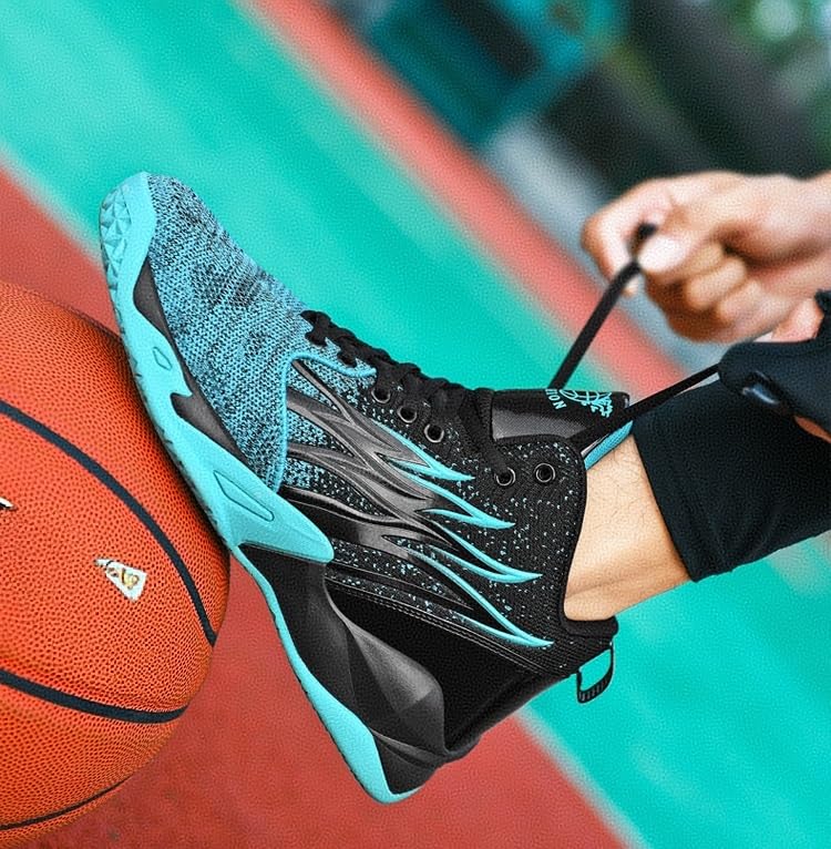 Chaussures de basket-ball respirantes et stables pour le rebond