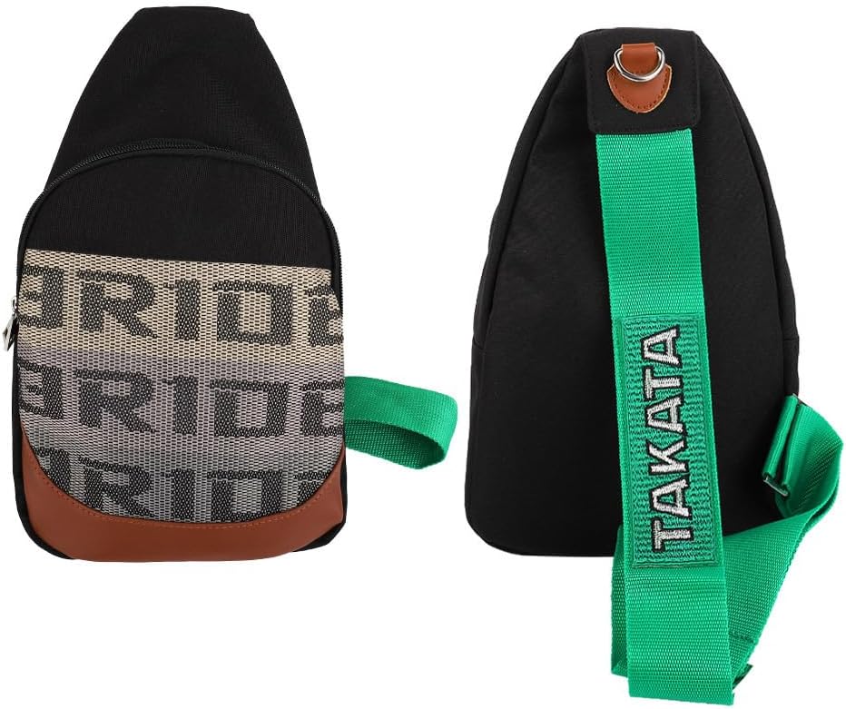 Amazon.com | W-POWER JDM Bride Racing Backpack Brown Bottom with TAK ...