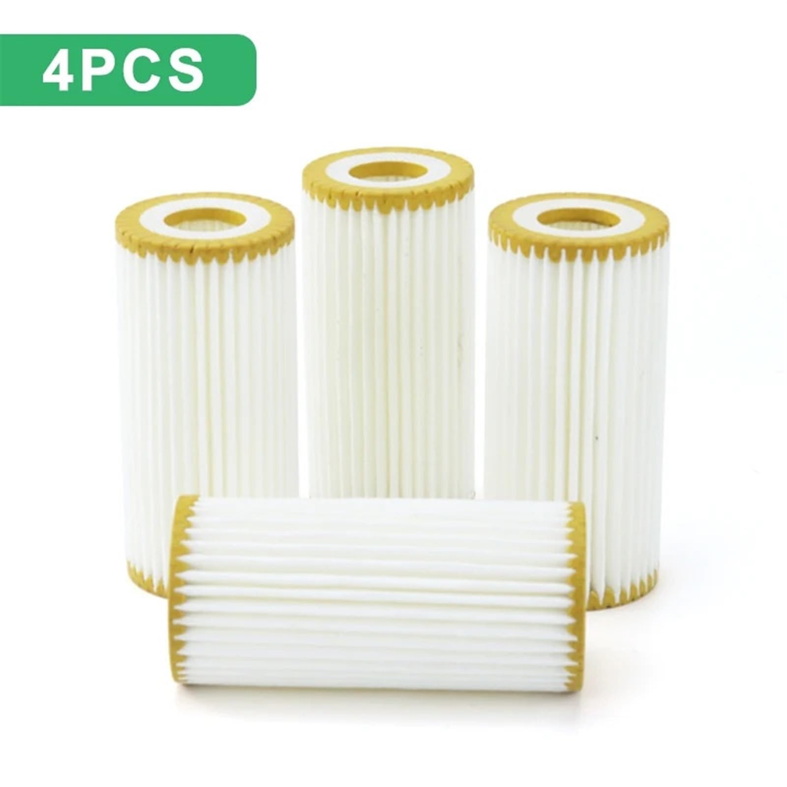 MOTOHIRO 4 Uds 8 Uds Filtro de Aceite 06L115562B for Skoda for Octavia A7 2013-2018 2019 for A8 2020 2021 2022 for Superb B8 Kodiaq 06L115466C 1.8TSI 2.0TSI Filtros de Aceite para vehículos (Size : 4
