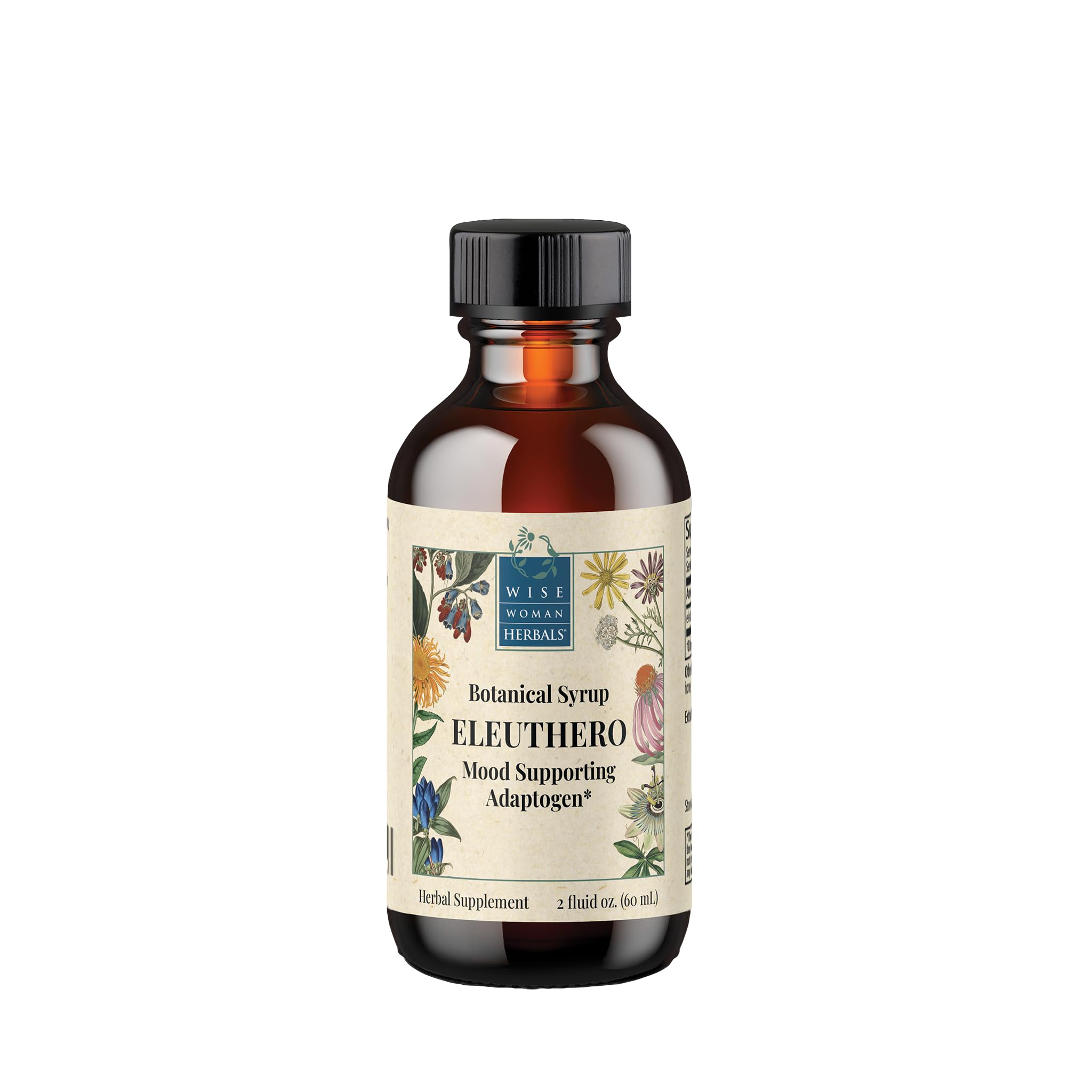 Wise Woman Herbals Xarope de Eleuthero 4:1, 60 mL