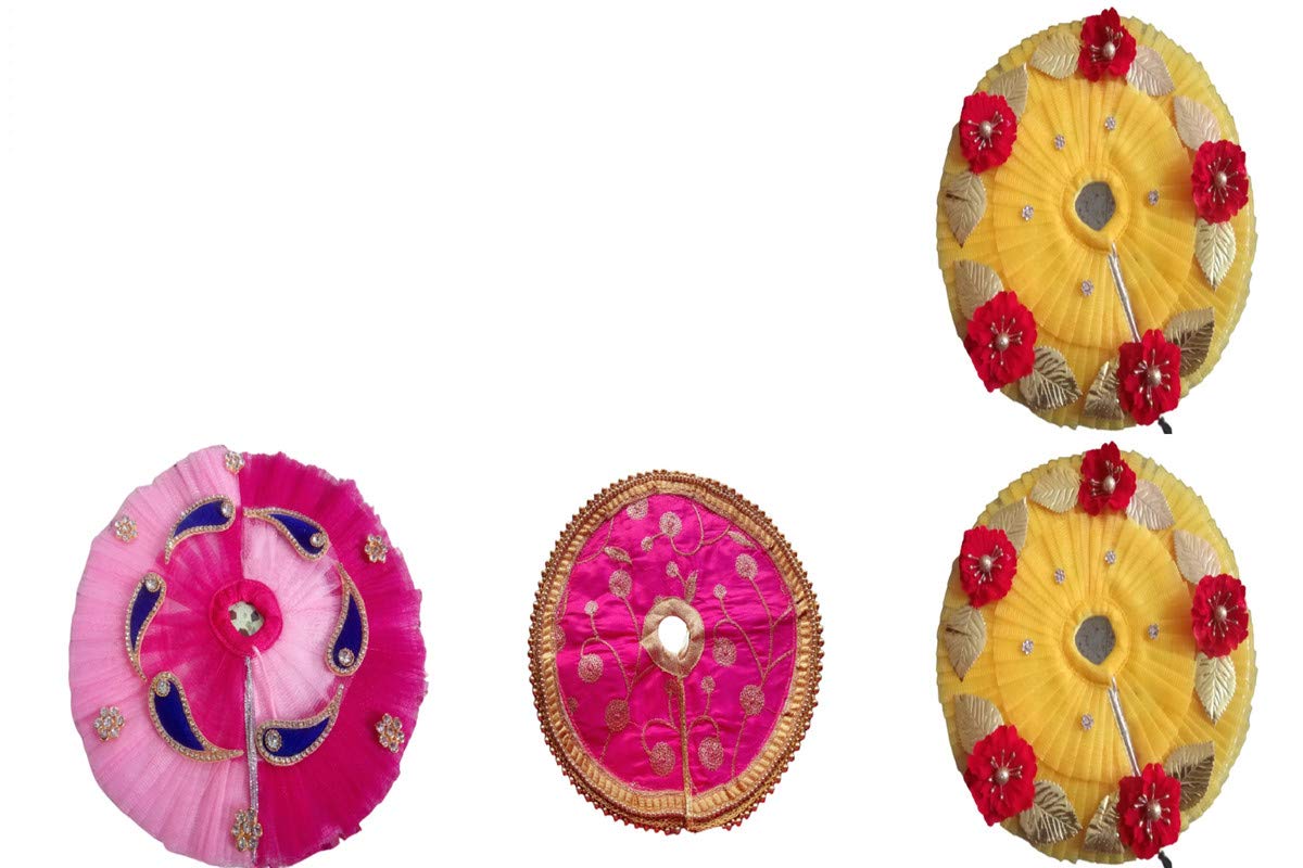 GenericSuhani Creation Krishna Dress, Combo of Four(Set of 4) Laduu/Ladoo Gopal Poshak Kriss_1205