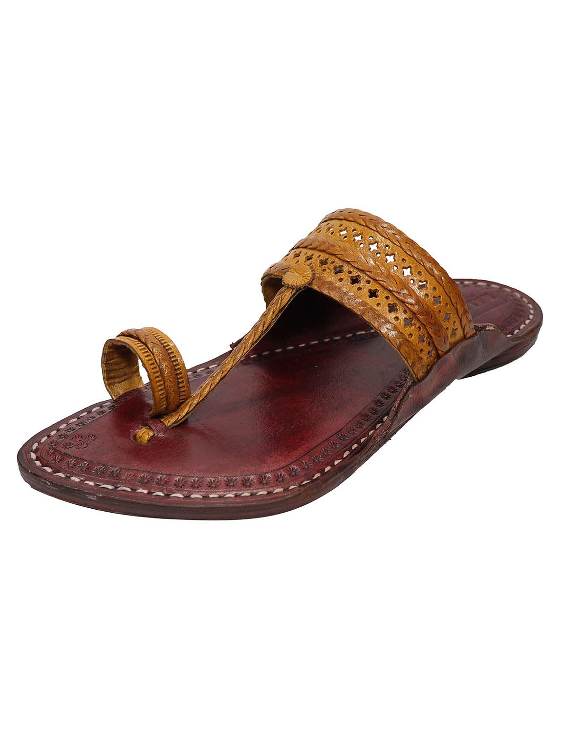 KALAPURIMen's Comfortable Kolhapuri Chappal MKC1271-P
