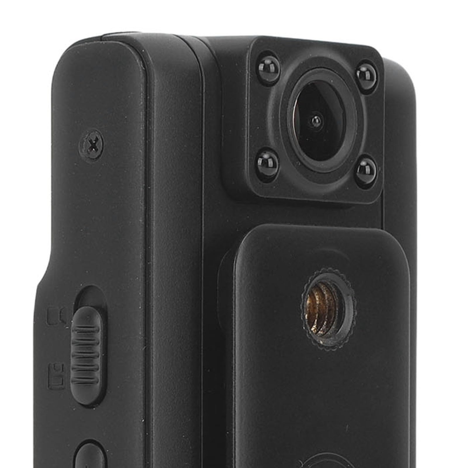 Telecamera portatile indossabile 1080P HD visione notturna obiettivo girevole, clip - sulla videocamera di sicurezza per on - the - Go Recording