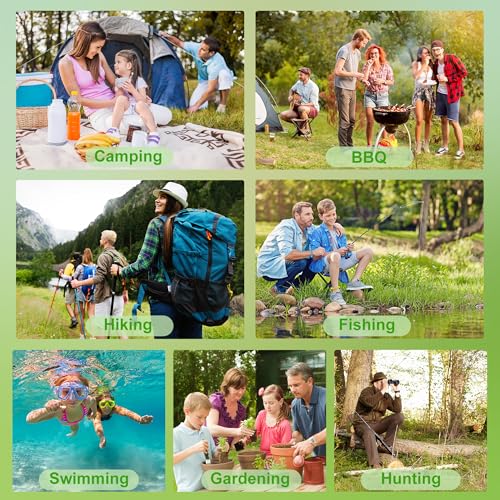 Image of BuggyBands 30 Pack Mosquito Repellent Bracelets, DEET-Free Waterproof Bands, Individually Wrapped