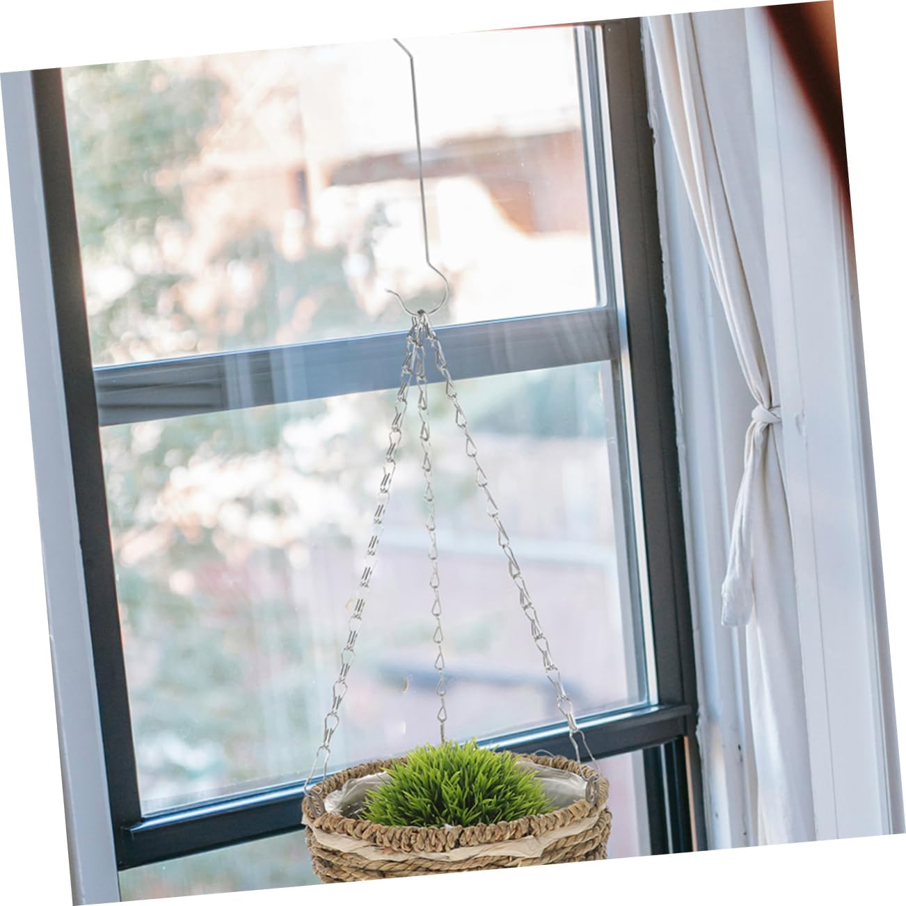 Toddmomy 6pcs Hanging Plant Bracket s Hooks Heavy Duty Plant Hanger Hooks for Outdoor Indoor