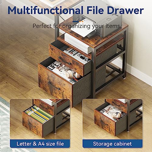 KKL-L-Shaped-Desk-with-Drawers-66-Reversible-Computer-Desk-with-File-Drawer-Corner-Desk-with-Storage-Shelves-Monitor-Stand-Home-Office-Desk-Workstation-Gaming-Desk-Rustic-Brown