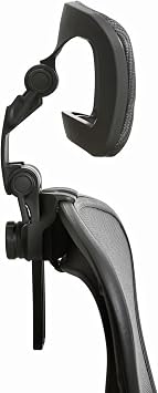 Engineered Now The Original Headrest for The Herman Miller Aeron Chair (Graphite, HW)