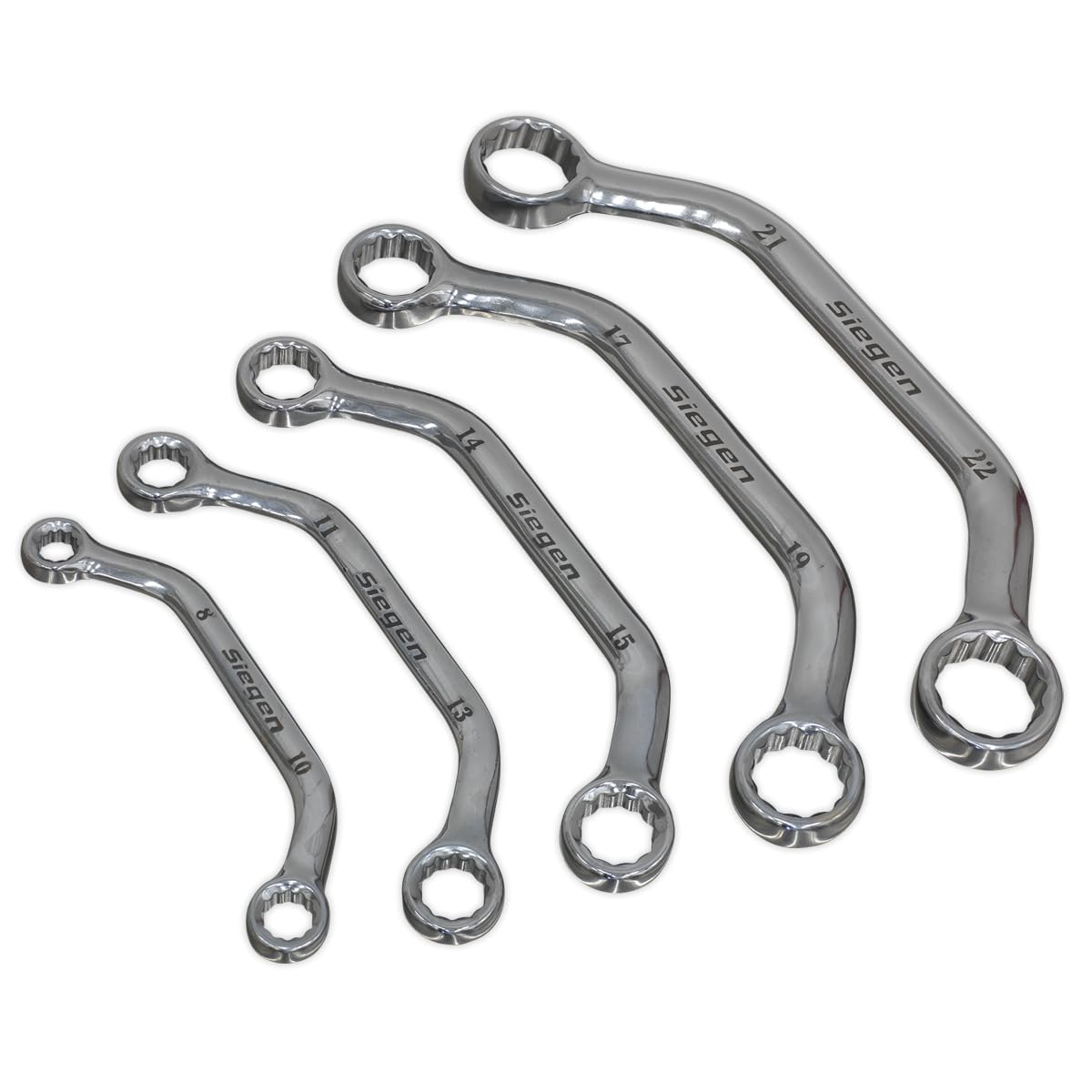 Siegen Obstruction Spanner Set 5pc Metric