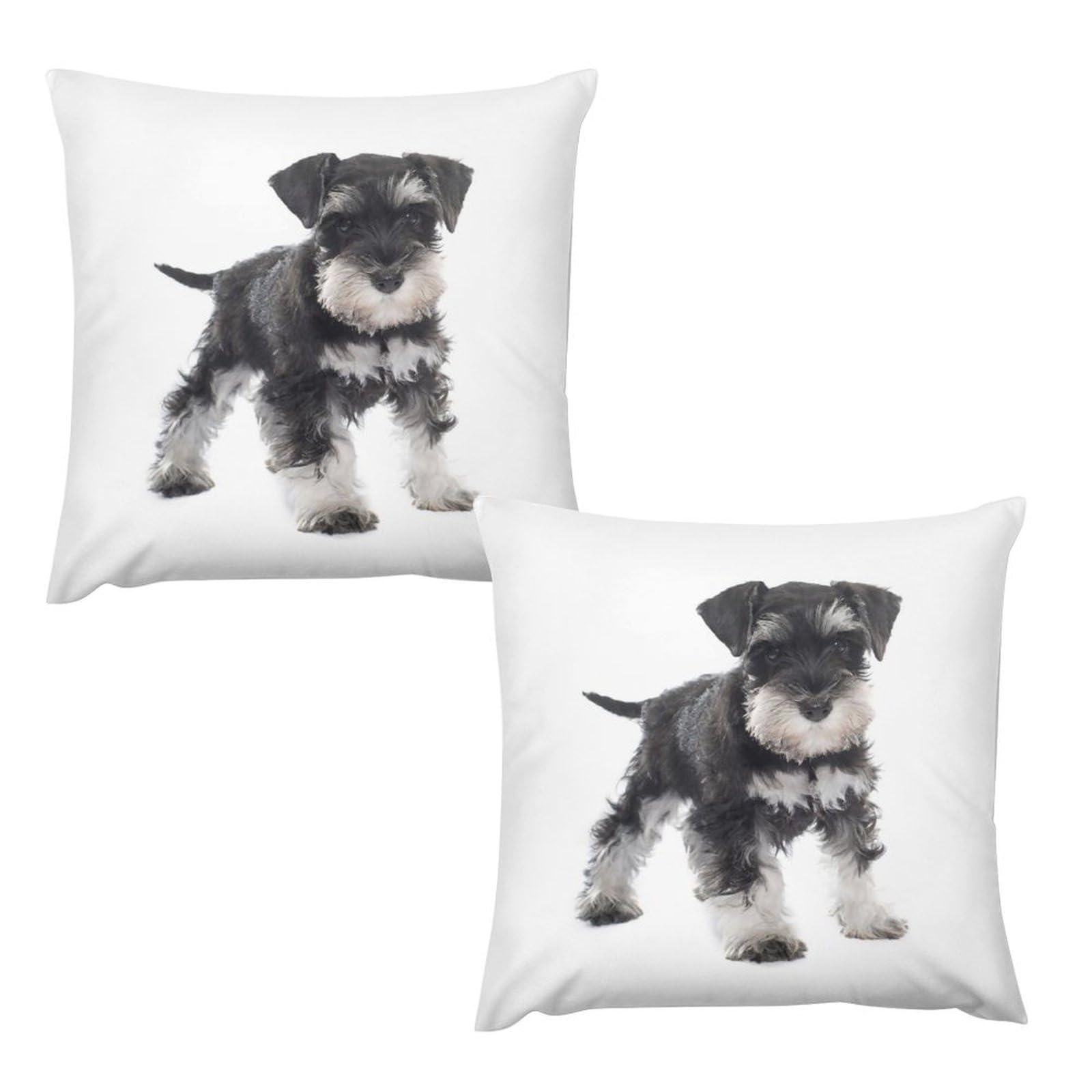 犬　シュナウザー　マルチカバー　ソファカバー　ヴィンテージラグ　121x154 Amazon.co.jp: クッションカバー ミニチュアシュナウザー 犬 枕カバー