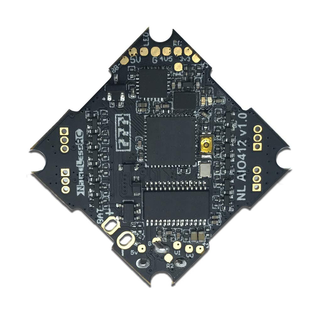 VIDOO F4 Flight Controller Aio Osd Bec E 12A Integrato Bl_S 2-4S Esc per Tinywhoop FPV Racing Drone
