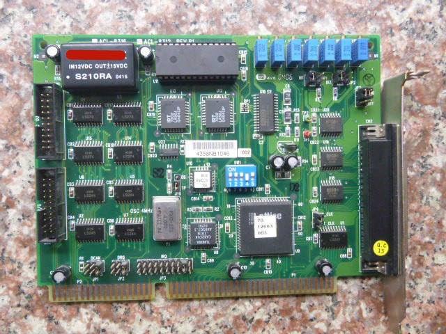 Industrial Control Panel ACL-8312 REV:B1 Data Acquisition Card