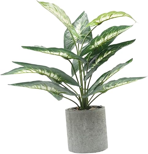 HOMSFOU Casa para decoración de hojas de bonsái, decoración artificial para el hogar, suculentas, fiesta realista, plantas de oficina, escritorio,