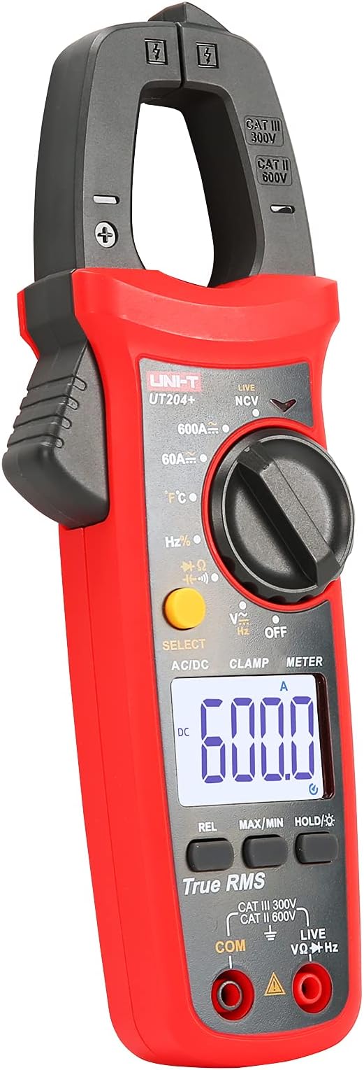 UNI-T UT204 + Digital Compression Measuring Device Temperature Alternating Current Direct Current Voltage Resistance Tester Multimeter