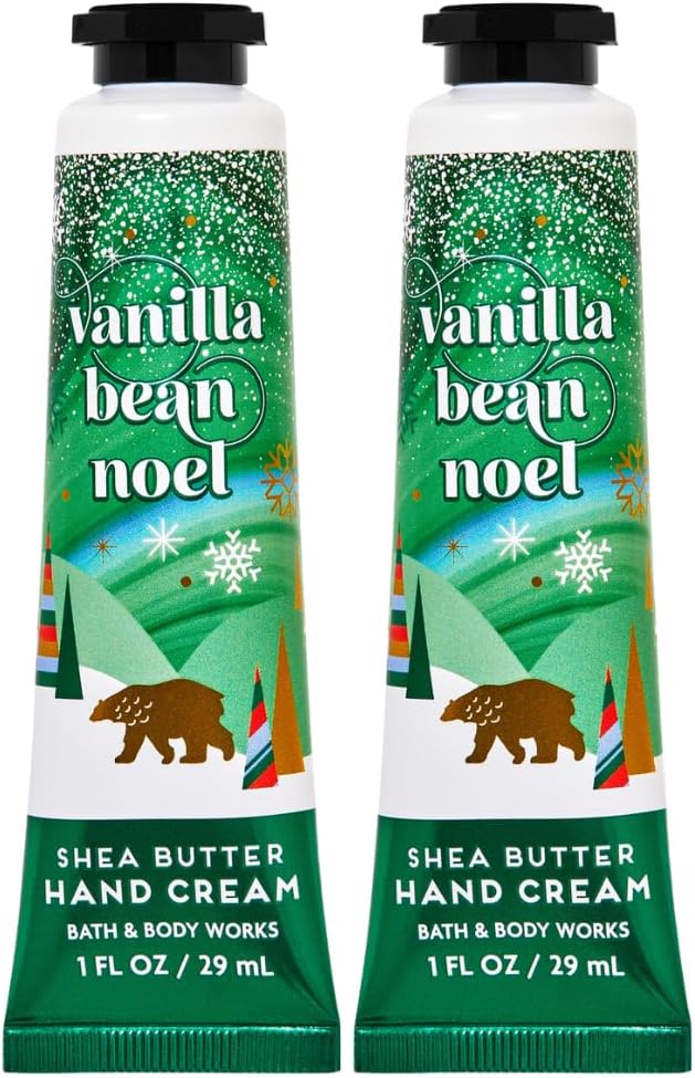 Bath and Body Works 2 Pack Vanilla Bean Noel Ultra Shea