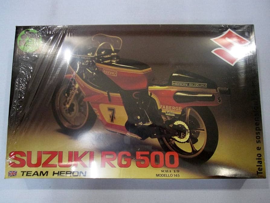 Suzuki RG 500 Team Heron プラモデル　プロッター Amazon | プロタースズキ RG500 TEAM HERON 1/9 スケールMod.145