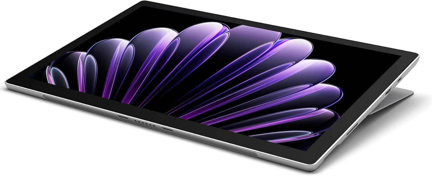 Microsoft Surface Pro 7 Tablet PC 12,3'' (2736x1824) Touchscreen Windows 11 Pro Laptop, Intel Core i5-1035G4, 8GB RAM, 128GB SSD, Argento, CAM (ricondizionato)