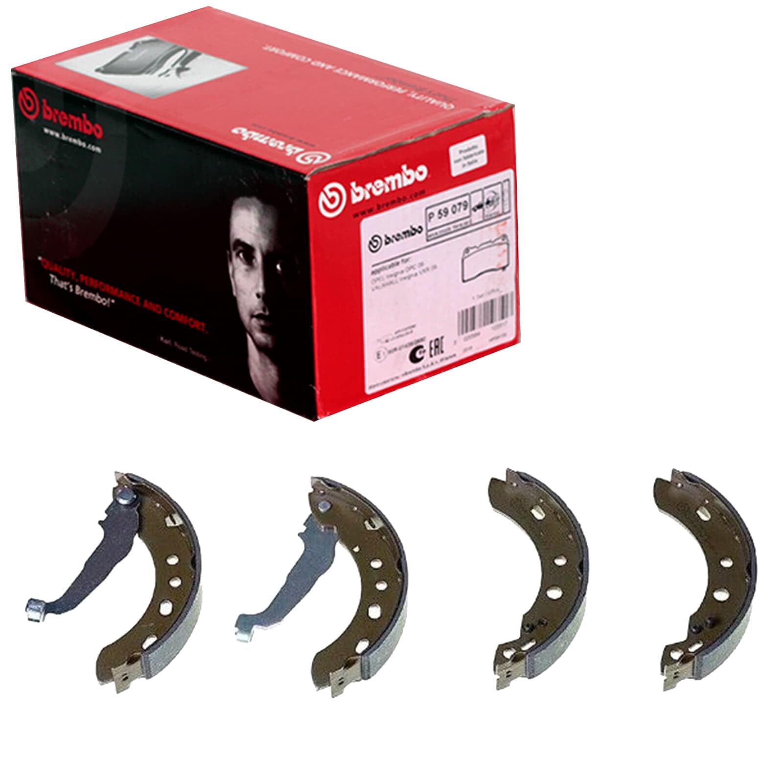 BREMBO Bremsbackensatz S56551