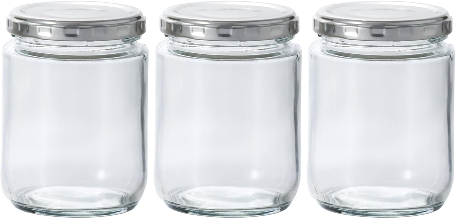 (アデリア 保存容器 保存瓶 ツイストキャップ 250ml 3個セット)