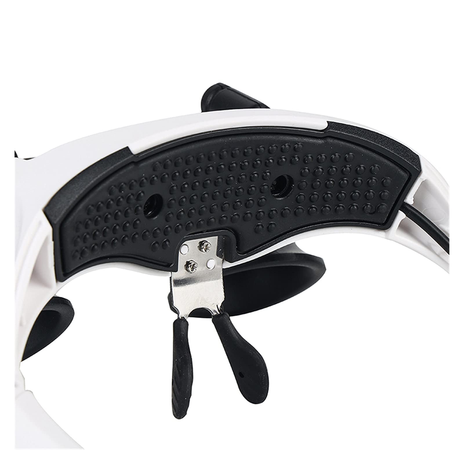 Gafas con Lupa para La Cabeza, Lupa De Diadema, Lupa con Lente 10X, Lupa Iluminada 10X 15X, Lupa con Luz, Herramientas De Reparación con 8 Lentes 20X 25X