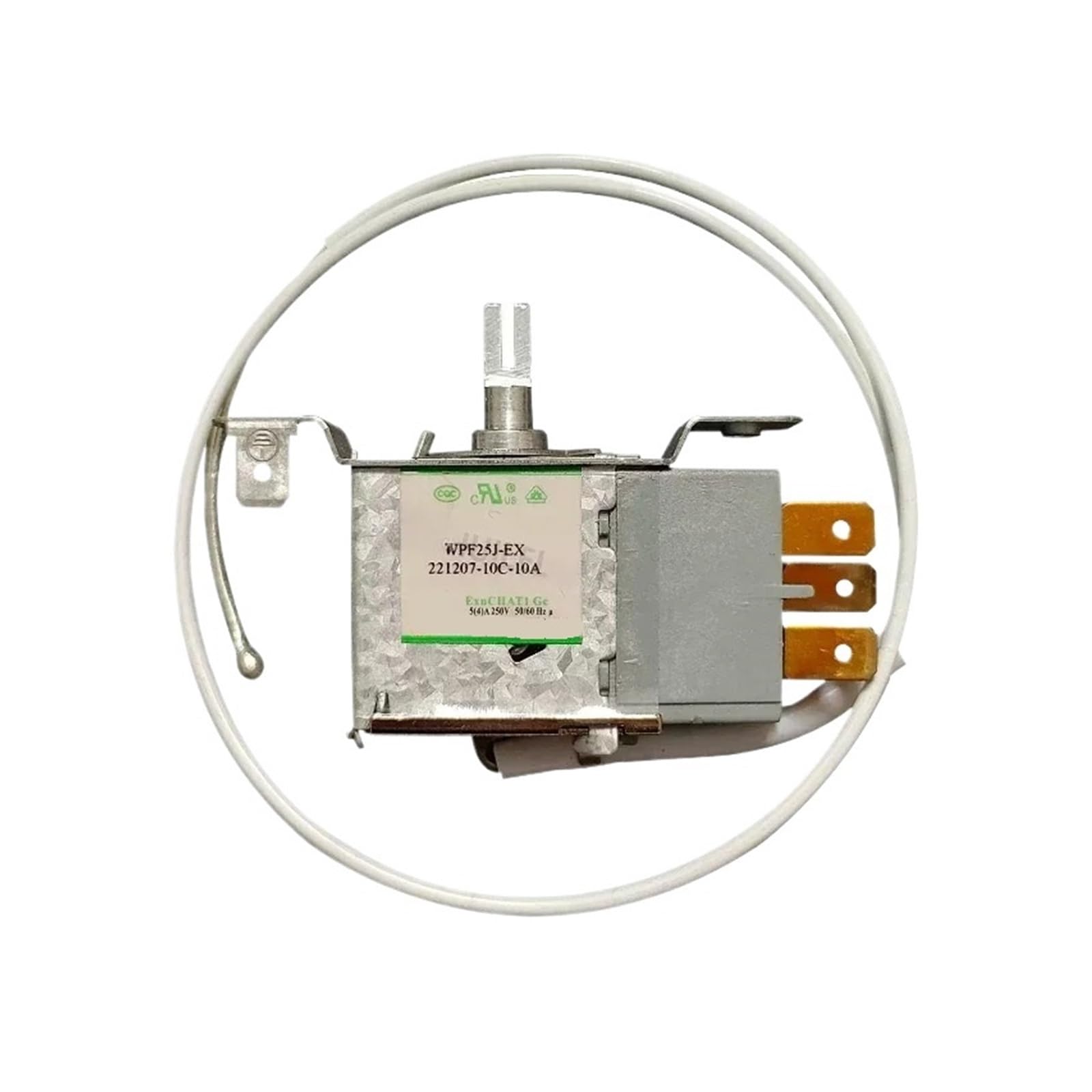 Fkymx 1Pcs Refrigerator Thermostat Switch Wpf25j-Ex 3Pin Accessories For Fridge Refrigerator Parts