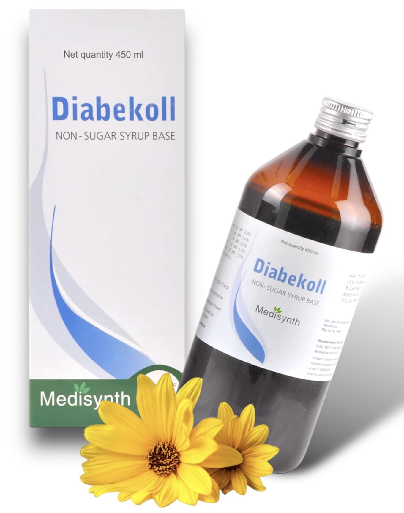 ABA22 Medisynth Diabekoll Syrup Homeopathy 500ml - SET OF 1 Bottle (B0CBNJ81SS) Amazon Price History, Amazon Price Tracker