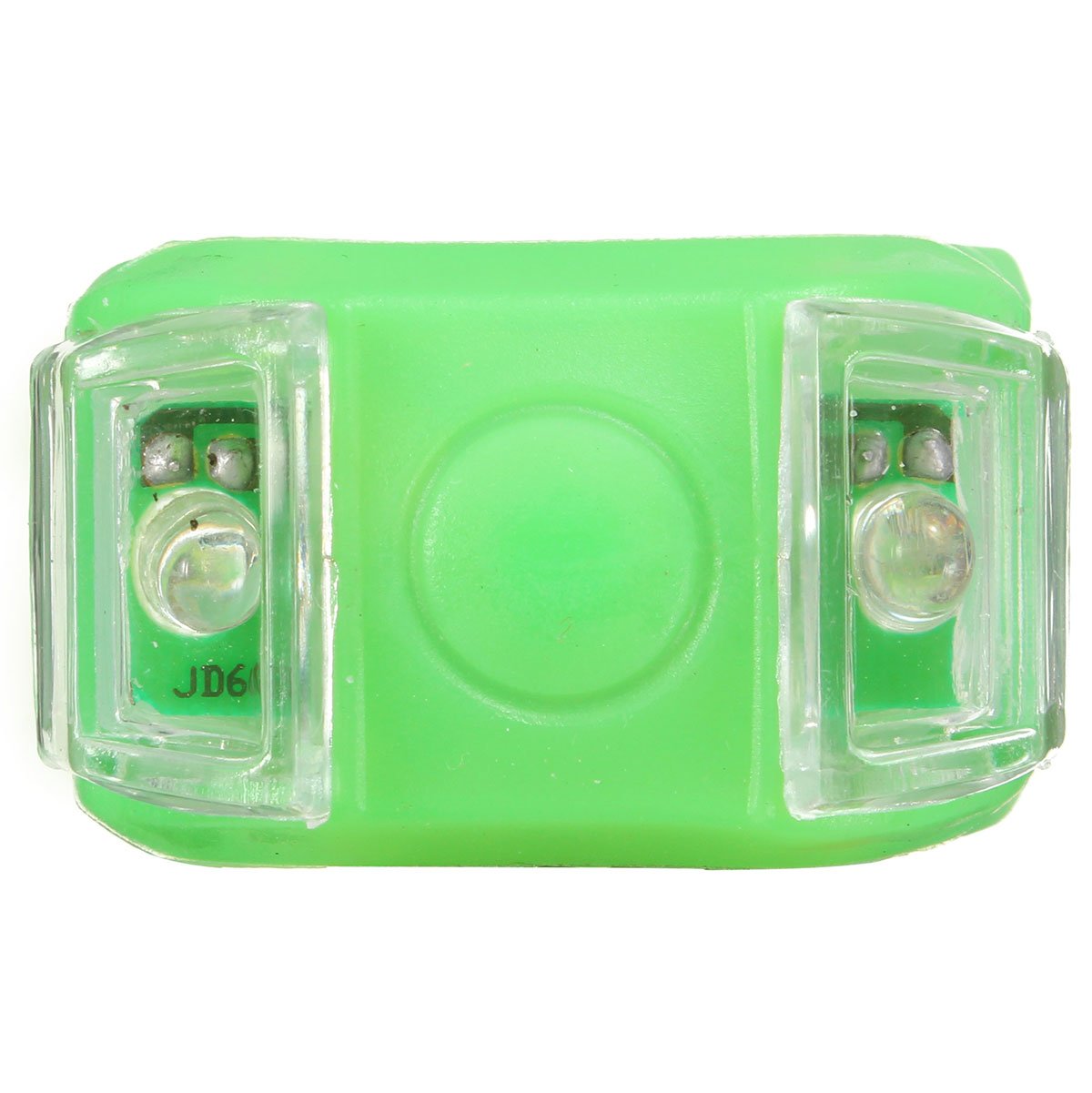 2 Luci LED Flash Per Bicicletta In Silicone, Testa Ruota Anteriore E Posteriore, Colori Assortiti